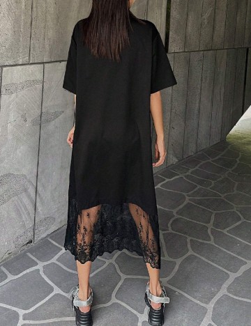 Rochie medie Dazy, negru