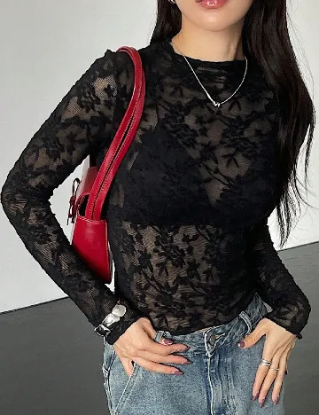Bluza Dazy, negru