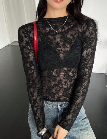 Bluza Dazy, negru