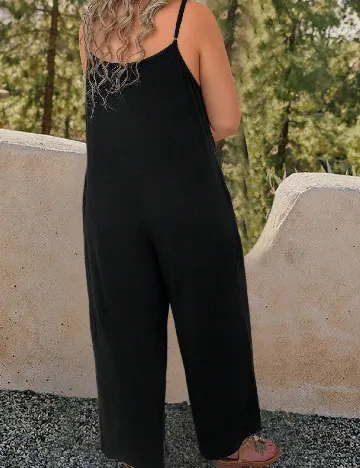 Salopeta SHEIN CURVE, negru