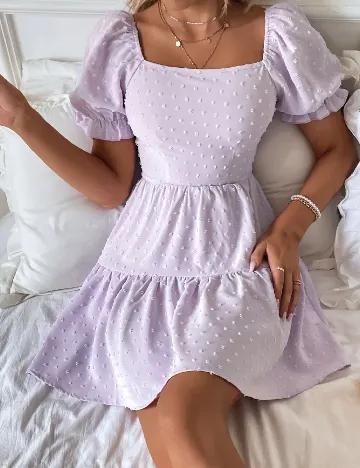 Rochie scurta SHEIN, lila