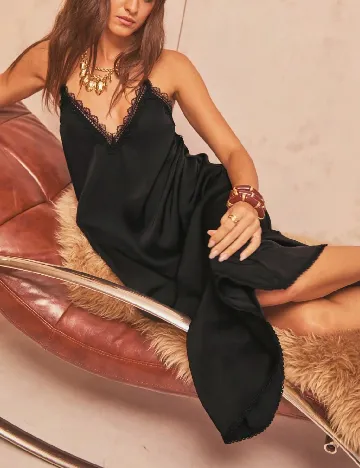 Rochie medie Aralina, negru