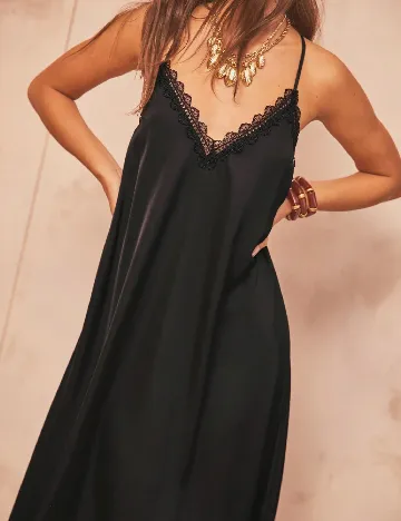 Rochie medie Aralina, negru