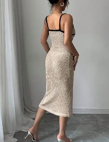 Rochie de plaja SHEIN, bej