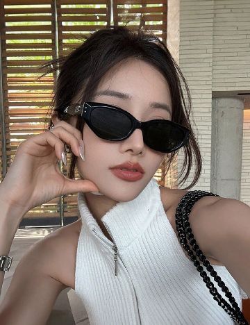 Ochelari de soare SHEIN, negru