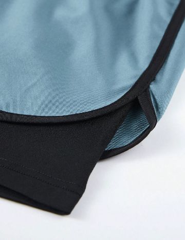 Pantaloni scurti SHEIN Plus Size Men, albastru