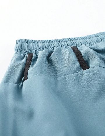 Pantaloni scurti SHEIN Plus Size Men, albastru