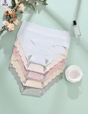 Set chiloti 5 perechi SHEIN, mix culori