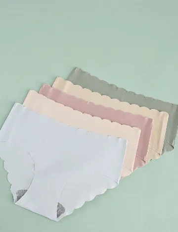 Set chiloti 5 perechi SHEIN, mix culori