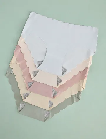 Set chiloti 5 perechi SHEIN, mix culori