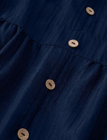 Rochie medie SHEIN CURVE, bleumarin