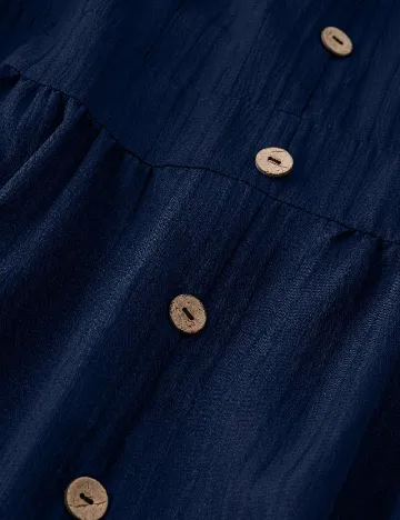 Rochie medie SHEIN CURVE, bleumarin