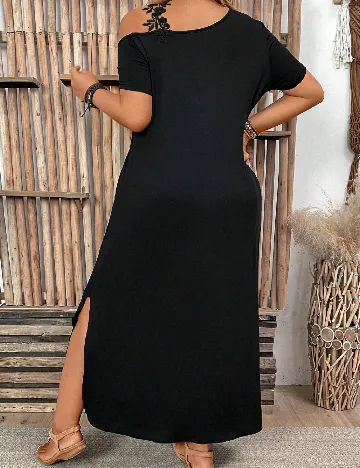 Rochie lunga SHEIN CURVE, negru