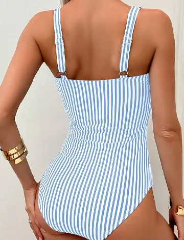 Costum de baie SHEIN, albastru