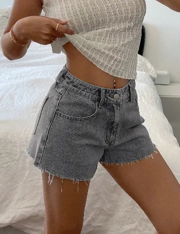 Pantaloni scurti SHEIN, gri