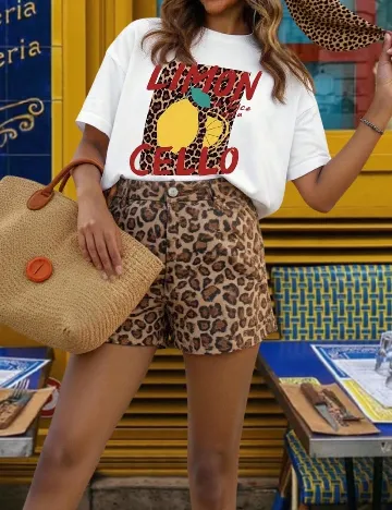 Tricou SHEIN CURVE, alb