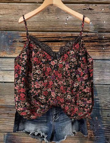 Maiou SHEIN CURVE, floral print