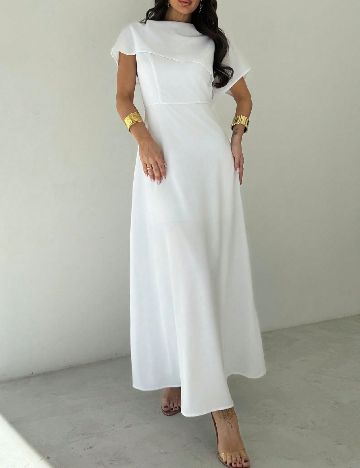 Rochie lunga SHEIN, alb