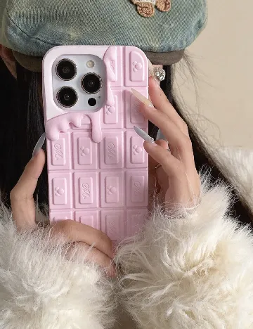 Husa Iphone 12  SHEIN, roz