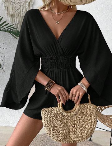 Salopeta SHEIN, negru