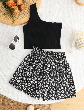 Compleu Shein Kids, negru