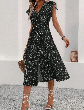 Rochie medie SHEIN, negru