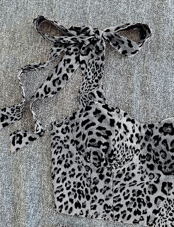 Top SHEIN, animal print