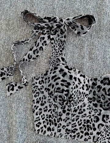 Top SHEIN, animal print