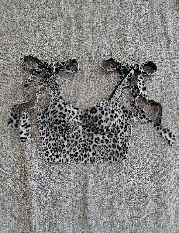 Top SHEIN, animal print