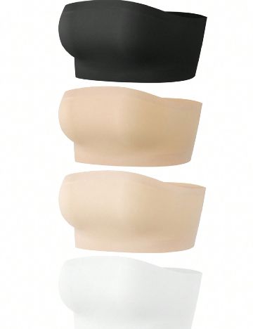 Set bustiere 4 bucati SHEIN, mix culori