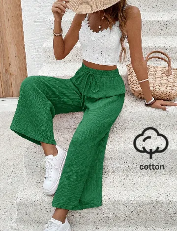 Pantaloni SHEIN, verde