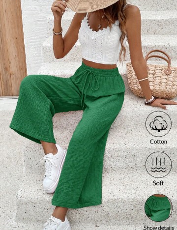 Pantaloni SHEIN, verde