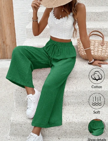 Pantaloni SHEIN, verde