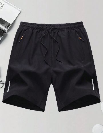 Pantaloni scurti SHEIN, negru