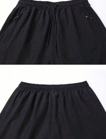 Pantaloni scurti SHEIN, negru