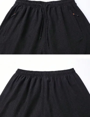 Pantaloni scurti SHEIN, negru