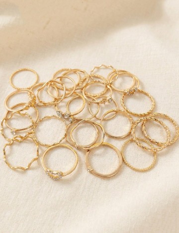 Set Inele SHEIN, auriu