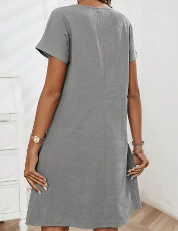 Rochie scurta SHEIN, gri