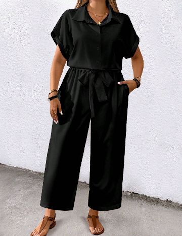 Salopeta SHEIN CURVE, negru