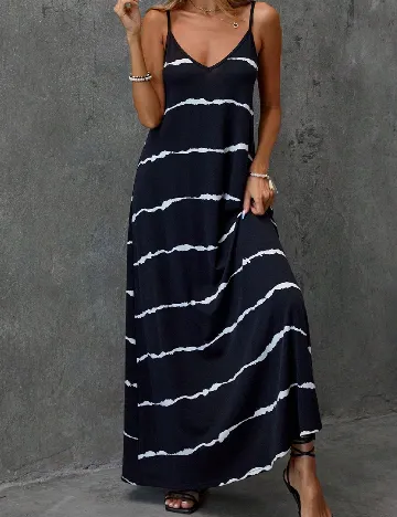 Rochie lunga Emery Rose, negru