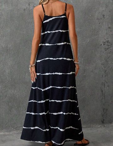 Rochie lunga Emery Rose, negru