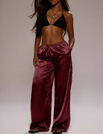 Pantaloni Musera, pruna