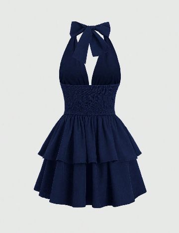 Rochie scurta SHEIN, bleumarin