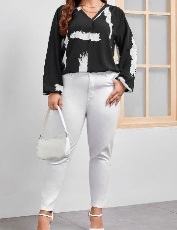 Bluza SHEIN CURVE, negru