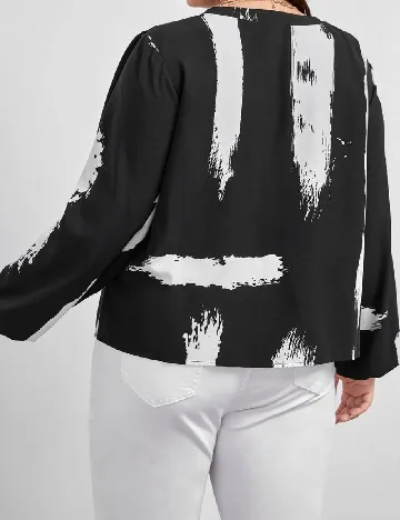 Bluza SHEIN CURVE, negru