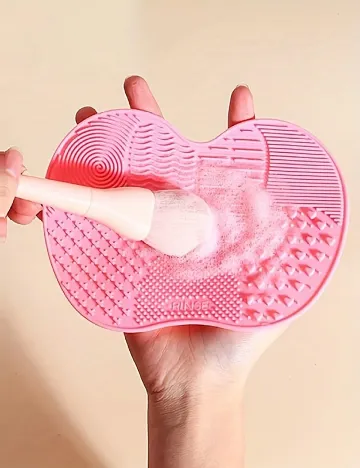 Accesoriu curatare pensule SHEIN, roz