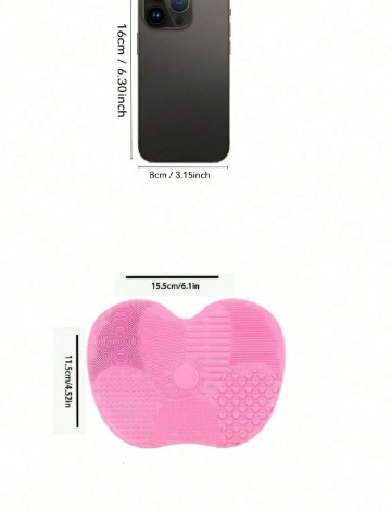 Accesoriu curatare pensule SHEIN, roz