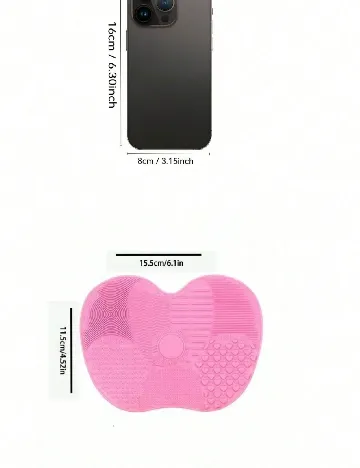 Accesoriu curatare pensule SHEIN, roz