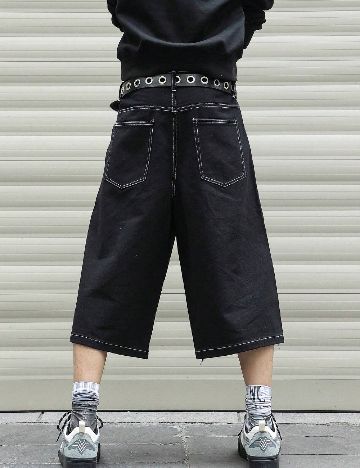 Pantaloni scurti SHEIN, negru