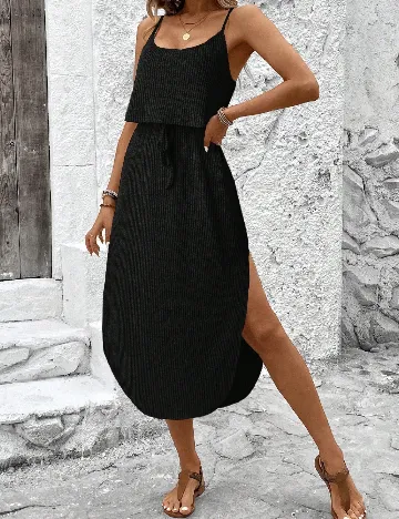 Rochie medie SHEIN, negru